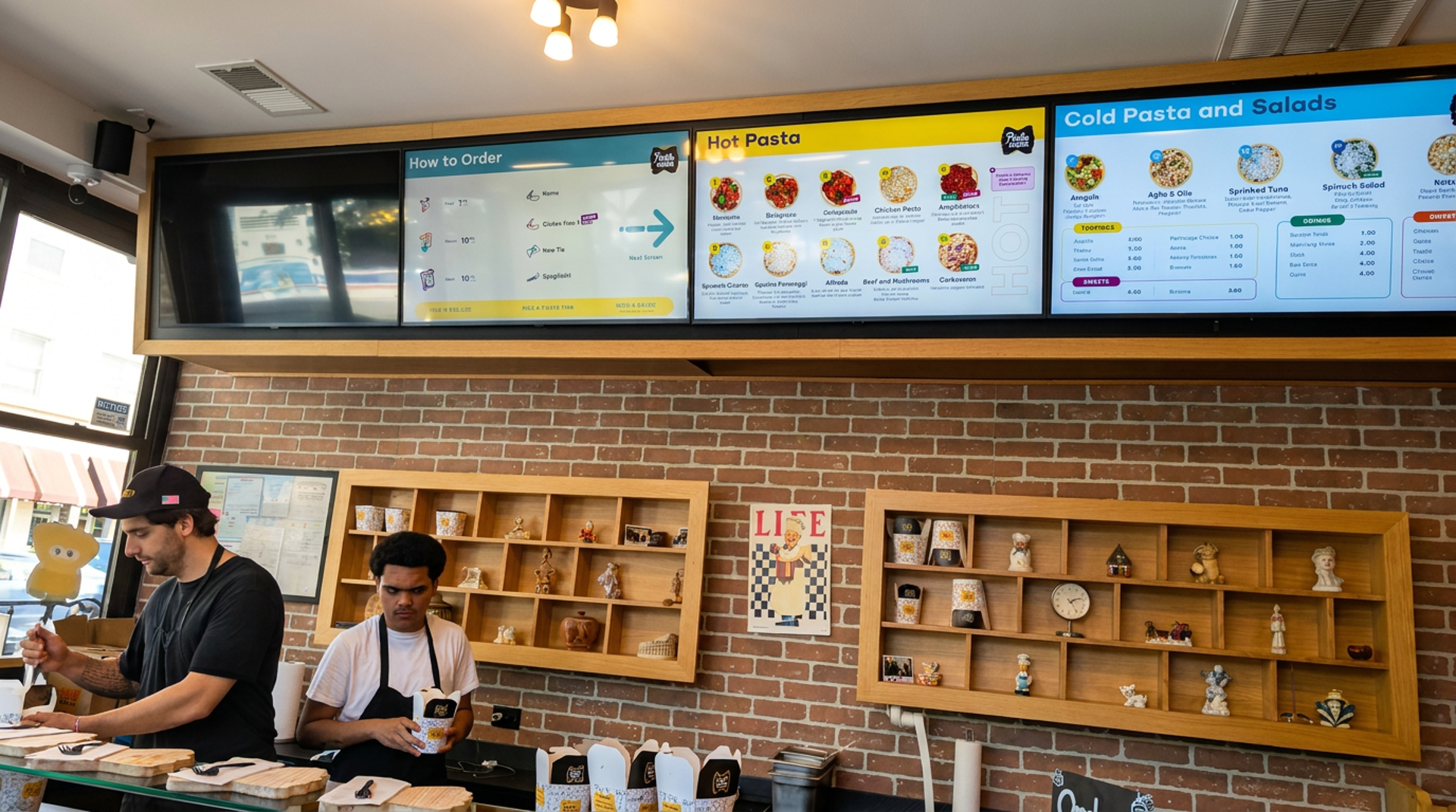 Order, eat, repeat